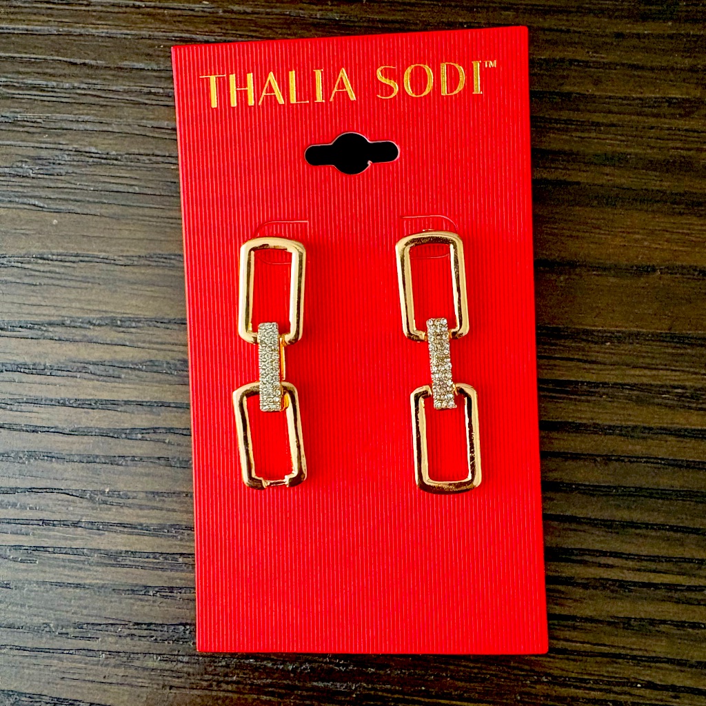 New Thalia Sodi Gold Earrings